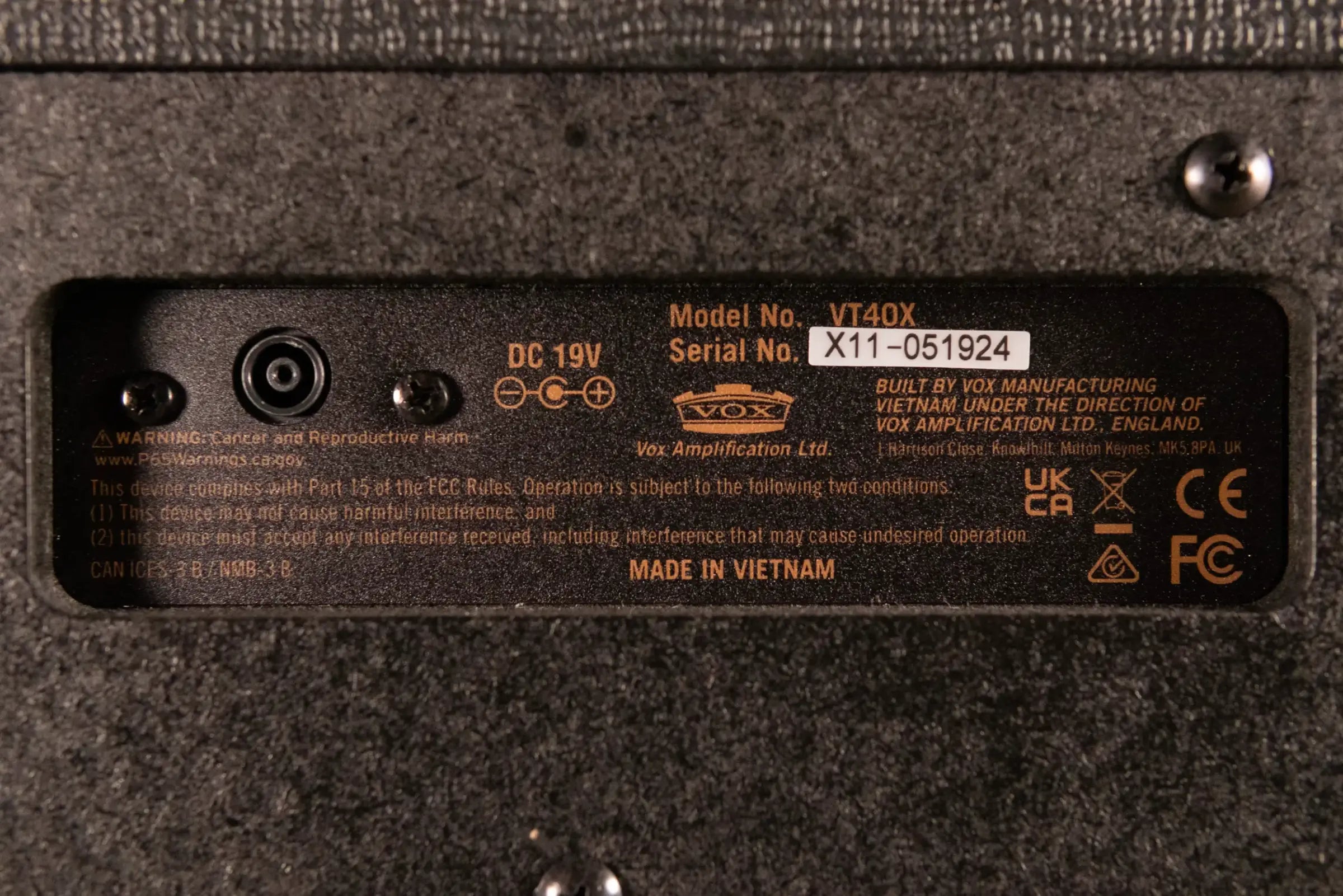 Vox Valvetronix VT40X Classic Blue 40-watt 1 x 10-inch Combo Amplifier