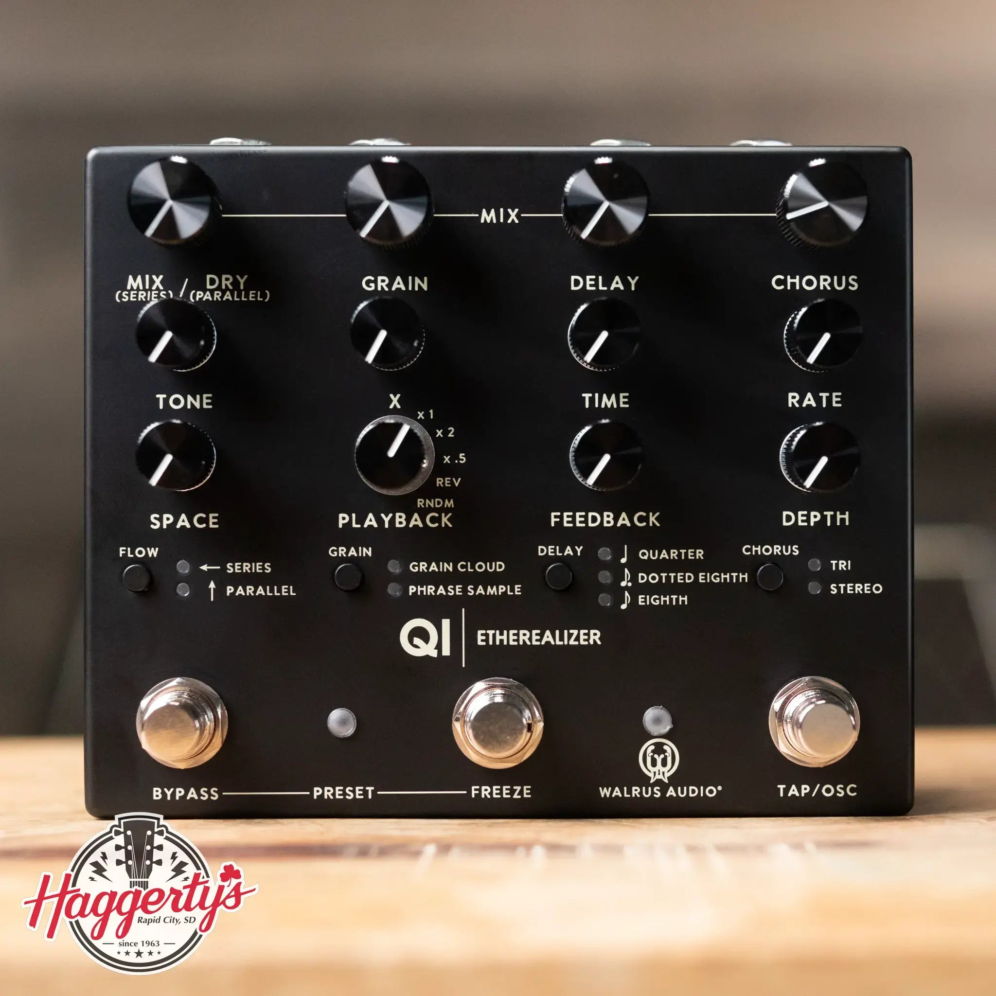 Walrus Audio Qi Etherealizer Pedal Black 67a4c7835c42f