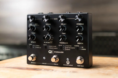Walrus Audio Qi Etherealizer Pedal Black 67a4c787cc2d0