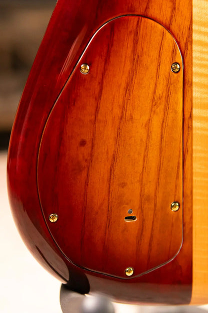Warwick Limited Edition Masterbuilt Streamer Stage II NT Bass - Bleached Honey Sunset Burst with Gig Bag