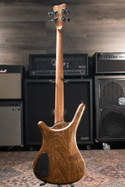 Warwick Pro Series Corvette Standard Electric Bass - Antique Tobacco Transparent Satin with Gig Bag