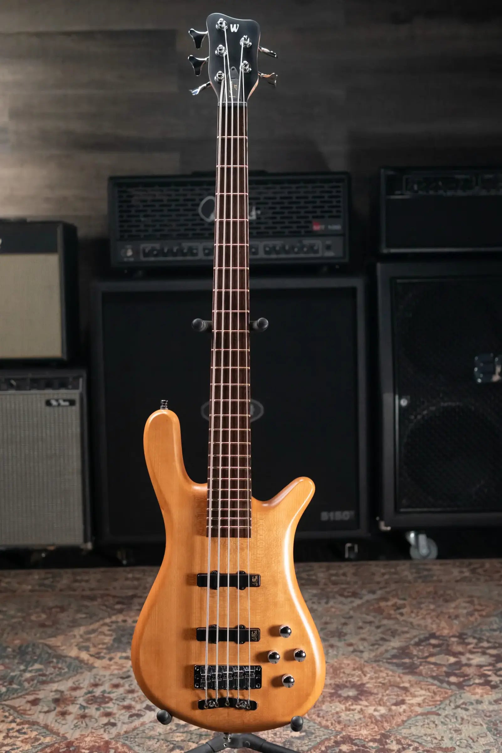 Warwick Pro Series Streamer LX 5-String Bass - Natural Transparent Satin with Gig Bag