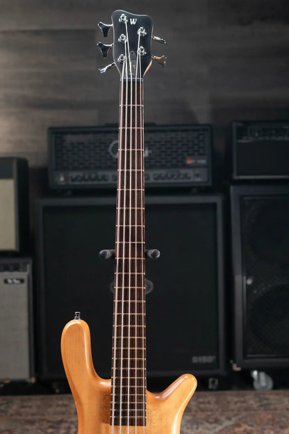 Warwick Pro Series Streamer LX 5-String Bass - Natural Transparent Satin with Gig Bag
