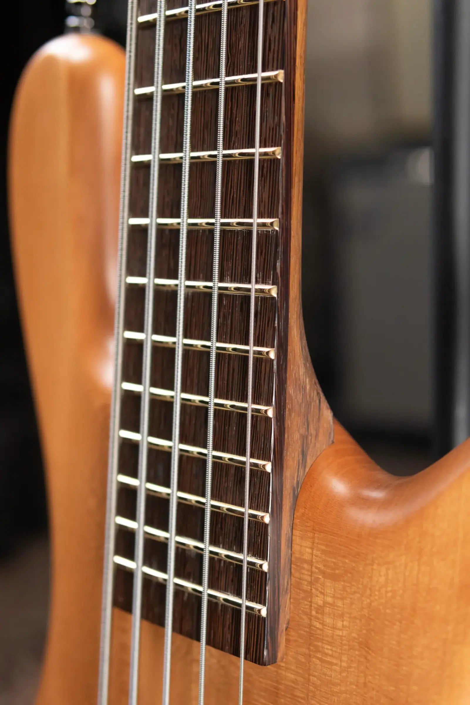 Warwick Pro Series Streamer LX 5-String Bass - Natural Transparent Satin with Gig Bag