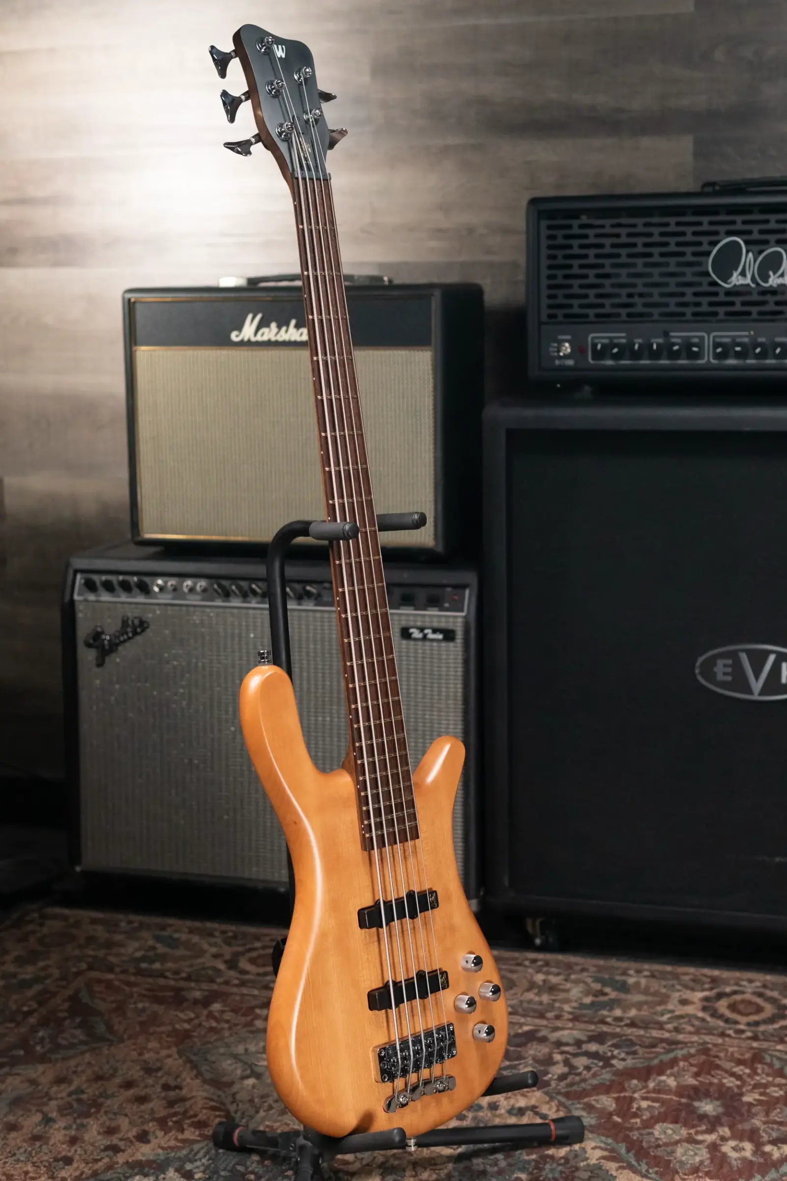 Warwick Pro Series Streamer LX 5-String Bass - Natural Transparent Satin with Gig Bag