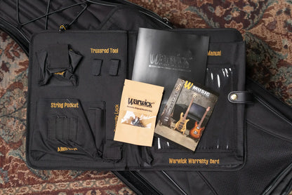 Warwick Pro Series Streamer LX 5-String Bass - Natural Transparent Satin with Gig Bag