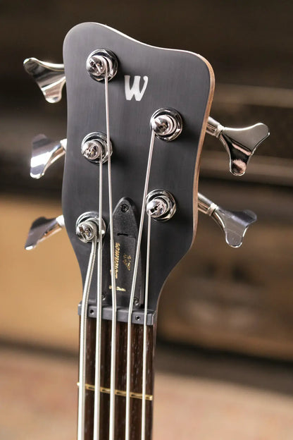 Warwick Pro Series Streamer LX 5-String Electric Bass - Burgundy Red Transparent Satin with Gig Bag