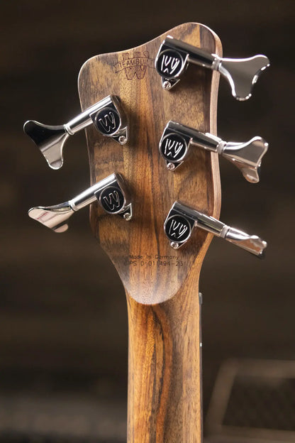 Warwick Pro Series Streamer LX 5-String Electric Bass - Burgundy Red Transparent Satin with Gig Bag