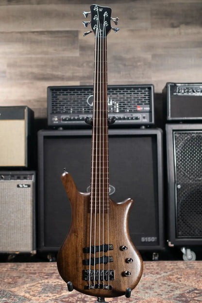 Warwick Pro Series Thumb BO 5-String Bass - Nirvana Black Transparent Satin with Gig Bag