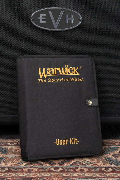 Warwick Pro Series Thumb BO 5-String Bass - Nirvana Black Transparent Satin with Gig Bag