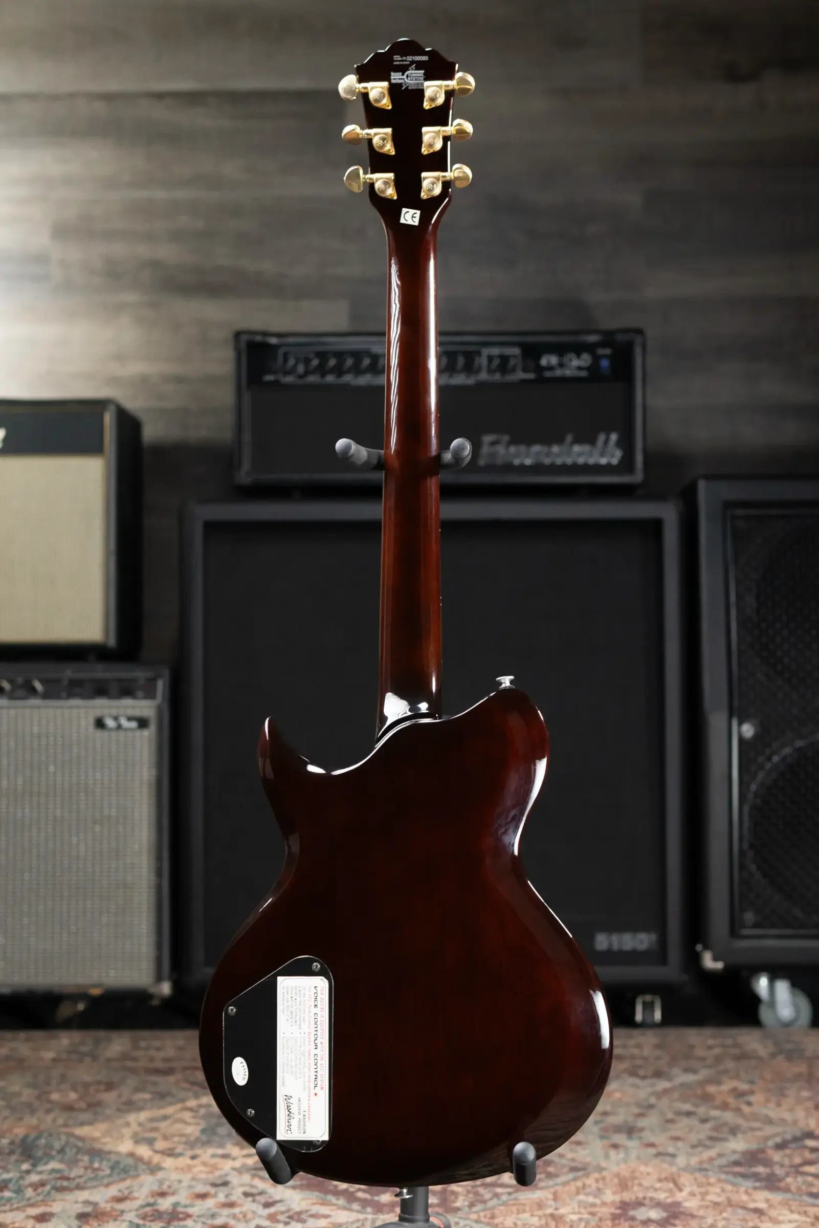 Washburn WI-64DL Electric Guitar - Tobacco Sunburst with Hardshell Case - Used