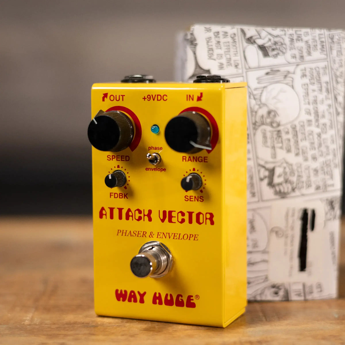 Way Huge Attack Vector Phaser & Envelope Effect Pedal - Used