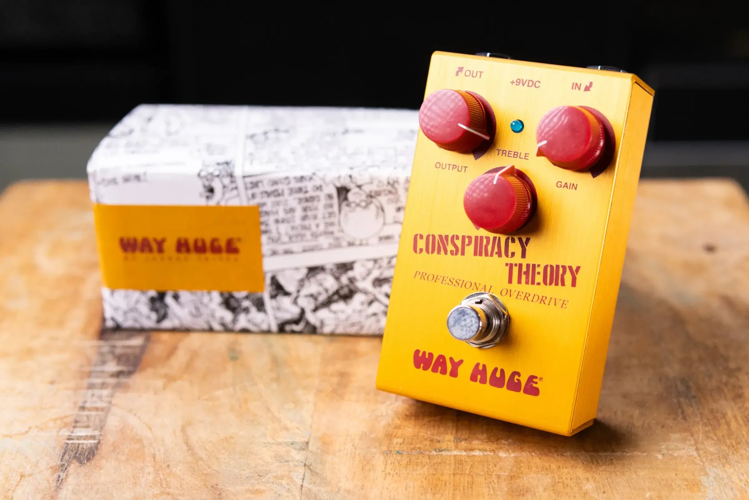 Way Huge Conspiracy Theory Overdrive Effect Pedal - Used
