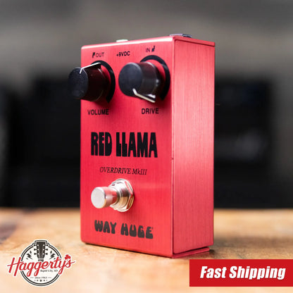 Way Huge Red Llama Overdrive Effect Pedal - Used