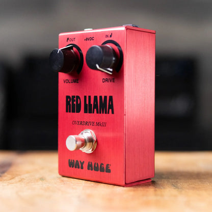 Way Huge Red Llama Overdrive Effect Pedal - Used