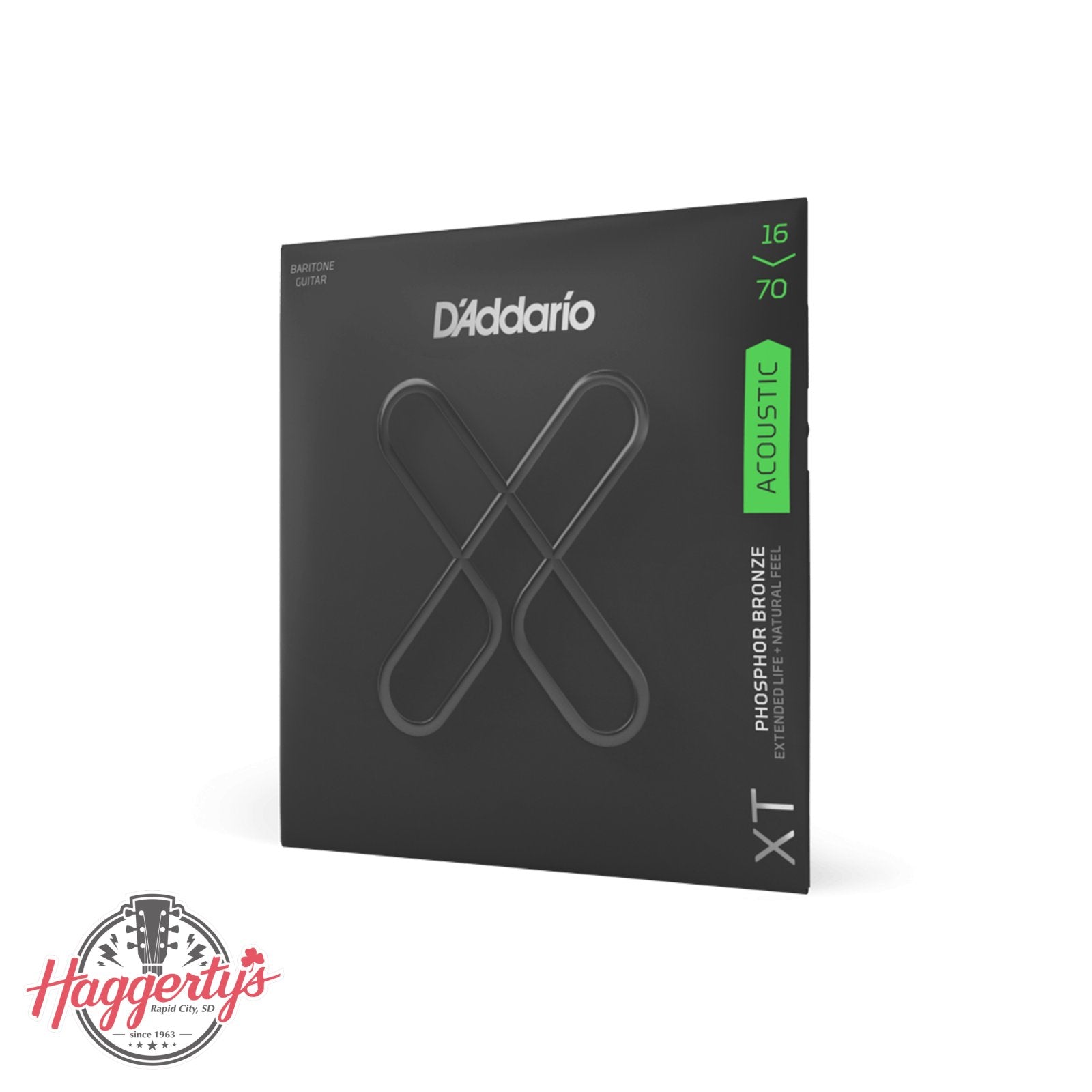 D'Addario XT Phosphor Bronze Baritone Acoustic Guitar Strings 16-70