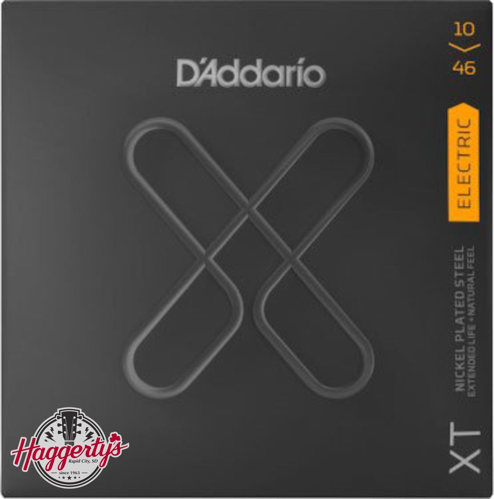 D'Addario XT Coated Nickel Guitar Strings 10-46