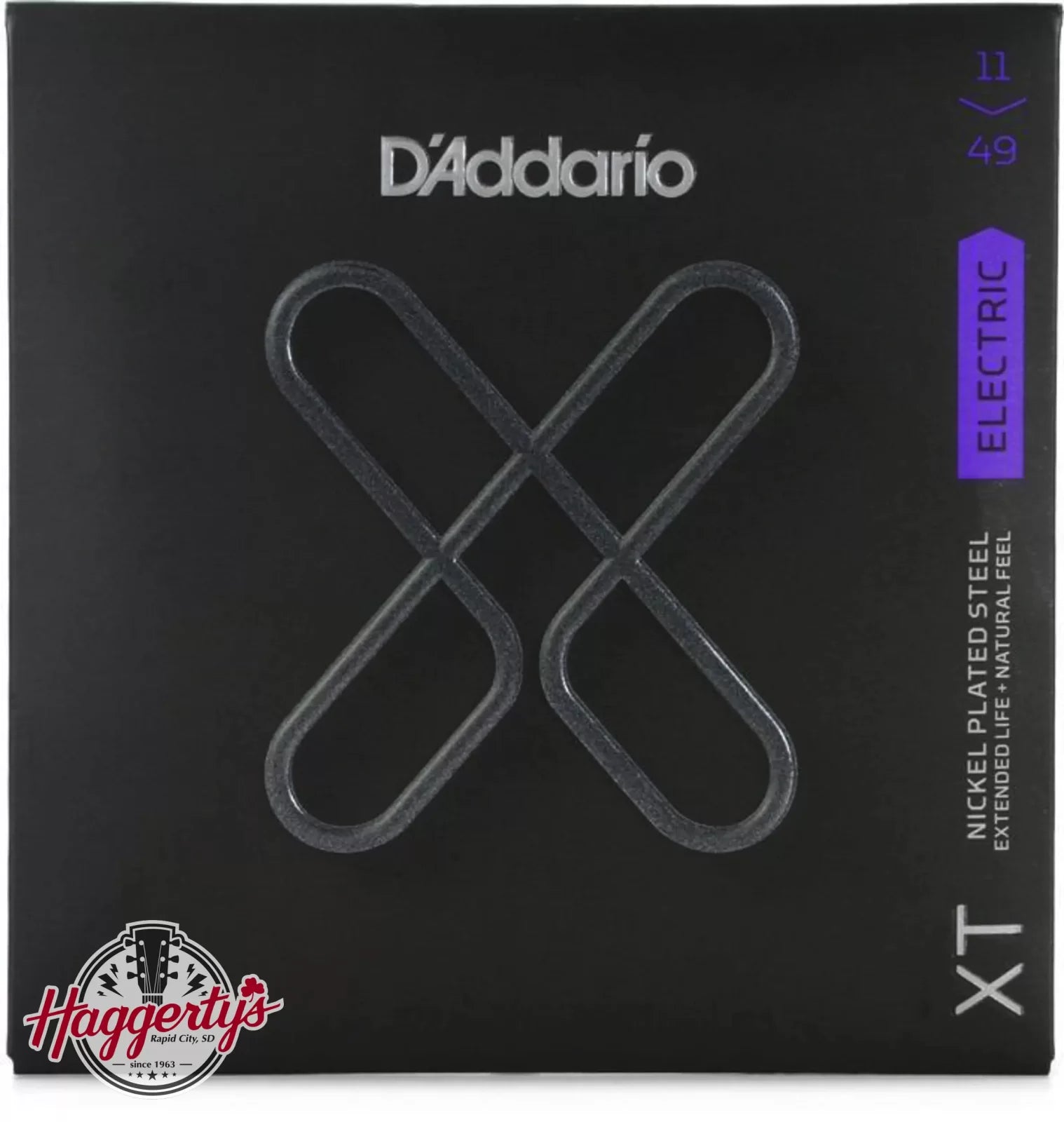 D'Addario XTE1149 Coated Electric Guitar Strings 11-49