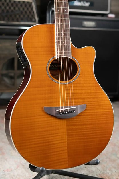 Yamaha APX600FM AM Flame Maple Acoustic/Electric