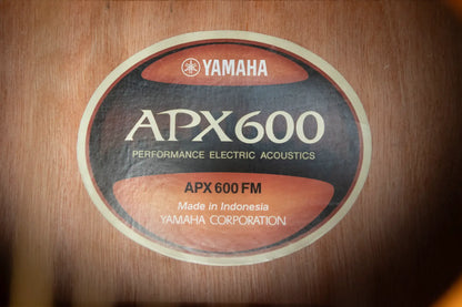 Yamaha APX600FM AM Flame Maple Acoustic/Electric