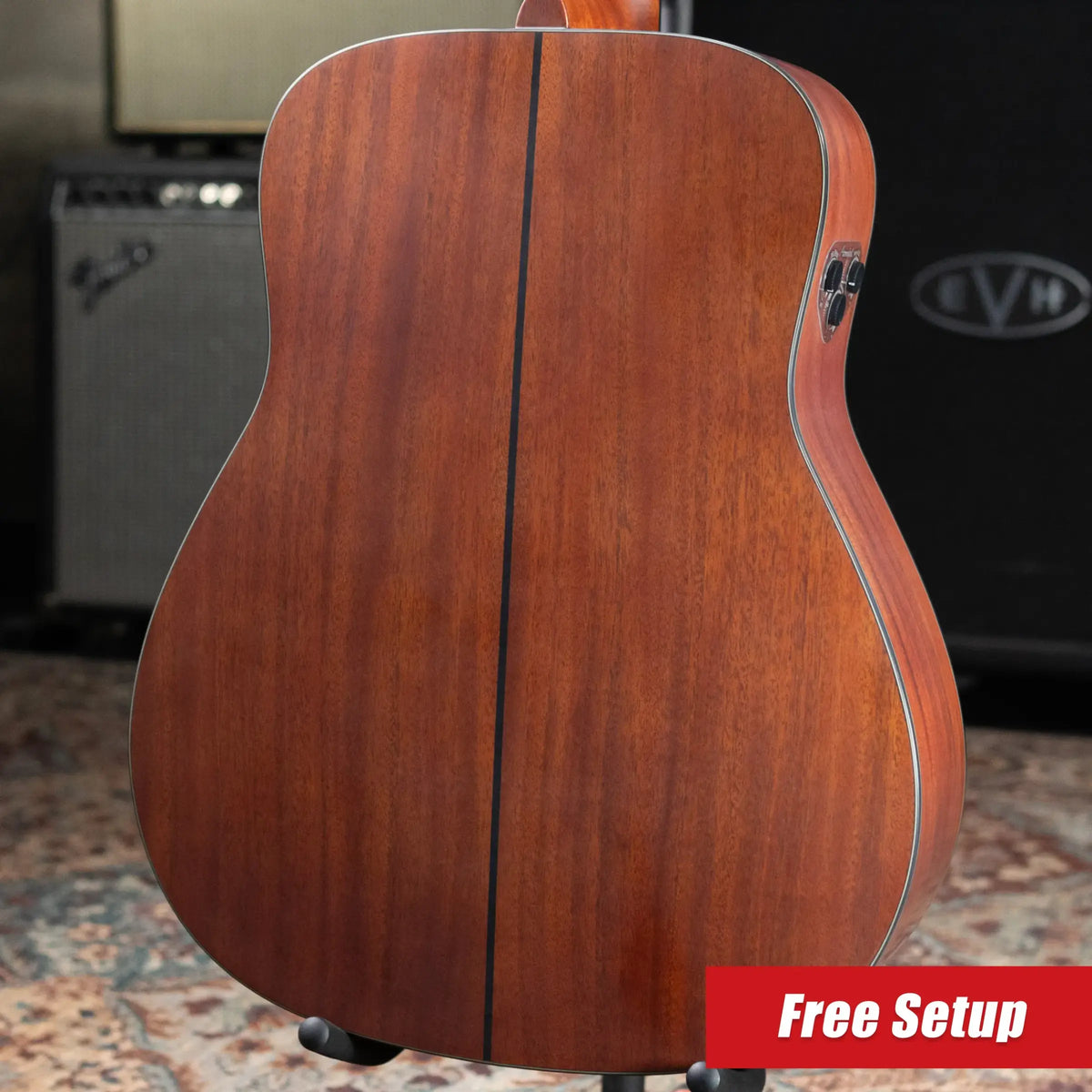 Yamaha FGX3 Red Label Acoustic/Electric Guitar - Natural