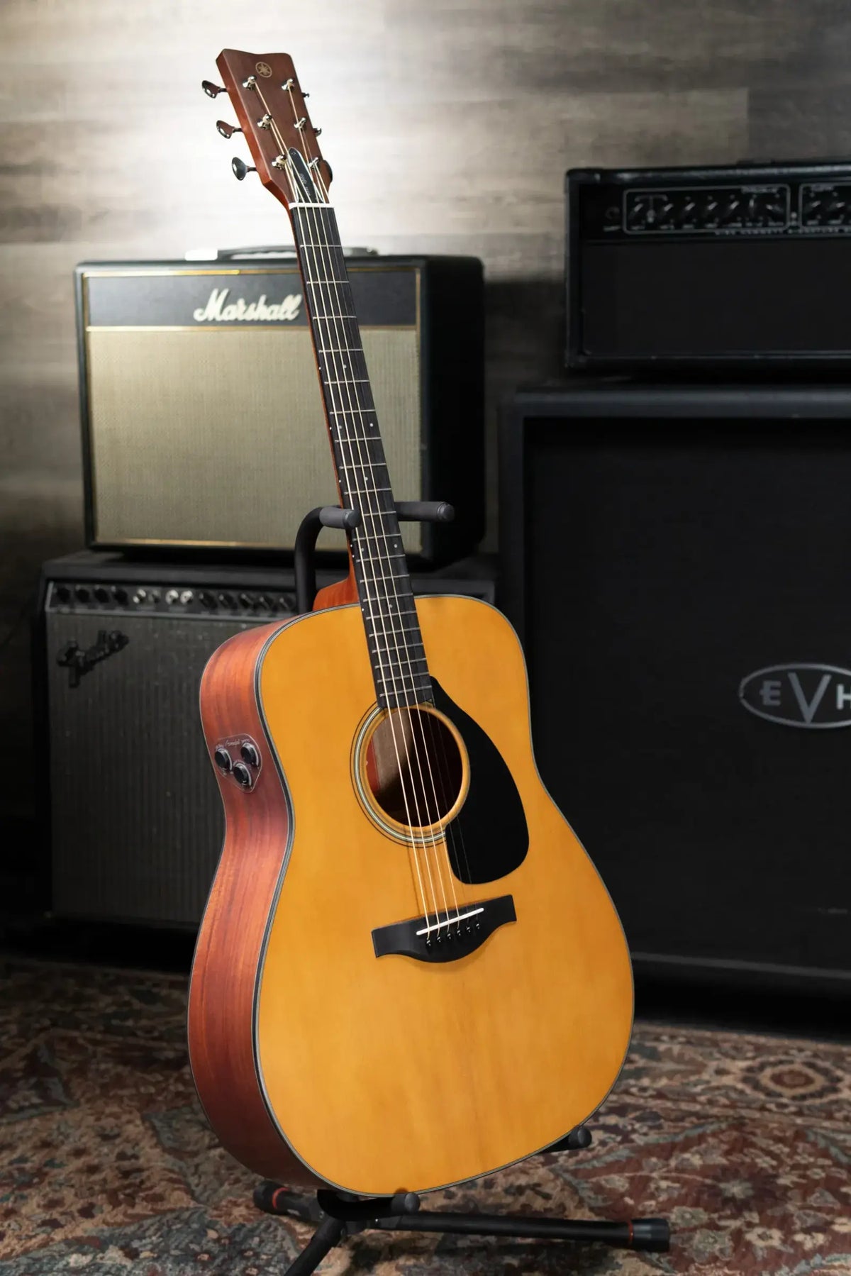 Yamaha FGX3 Red Label Acoustic/Electric Guitar - Natural