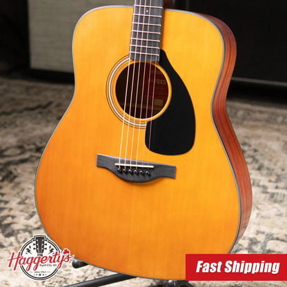Yamaha FGX3 Red Label Acoustic/Electric Guitar - Vintage Natural with Gig Bag