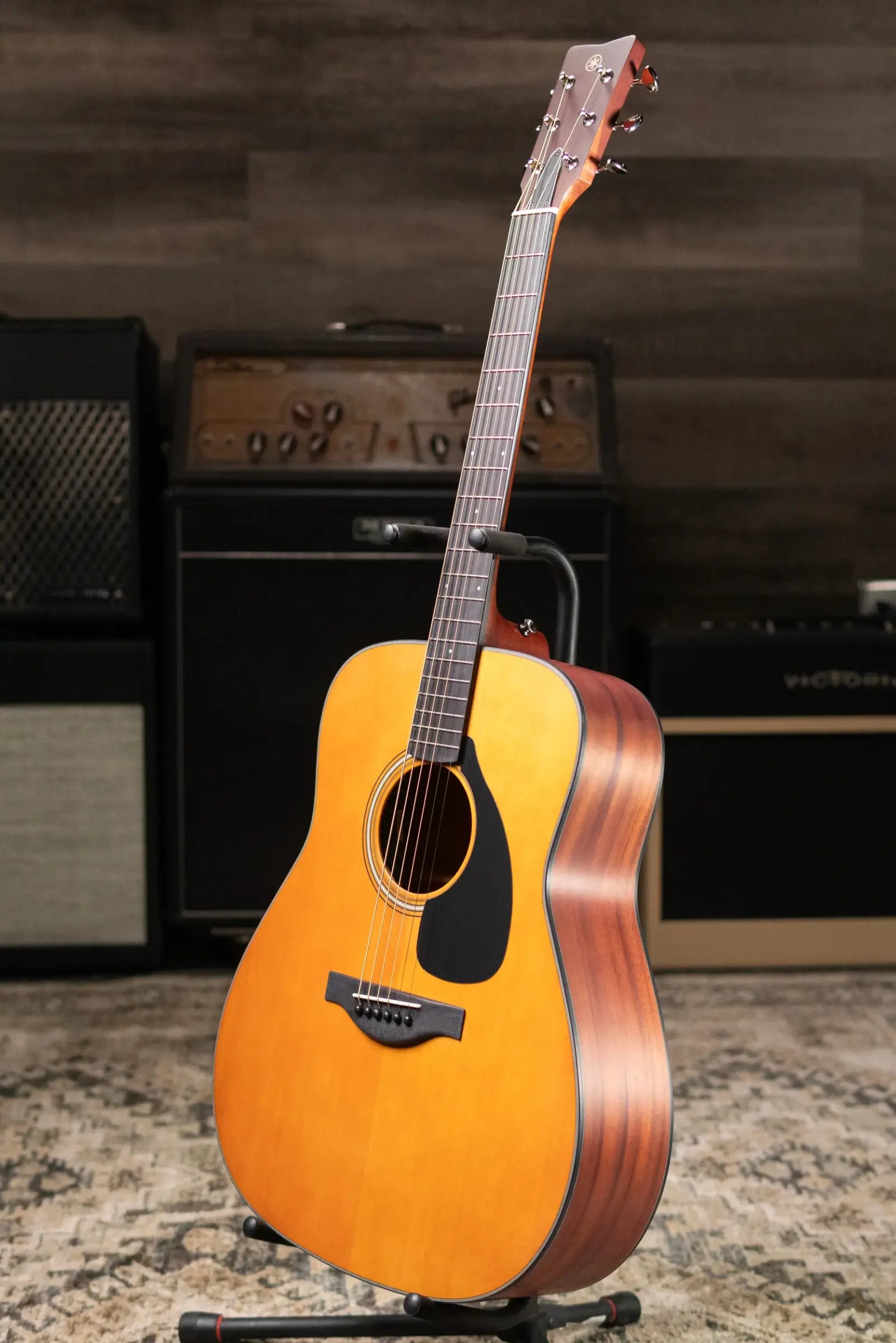 Yamaha FGX3 Red Label Acoustic/Electric Guitar - Vintage Natural with Gig Bag
