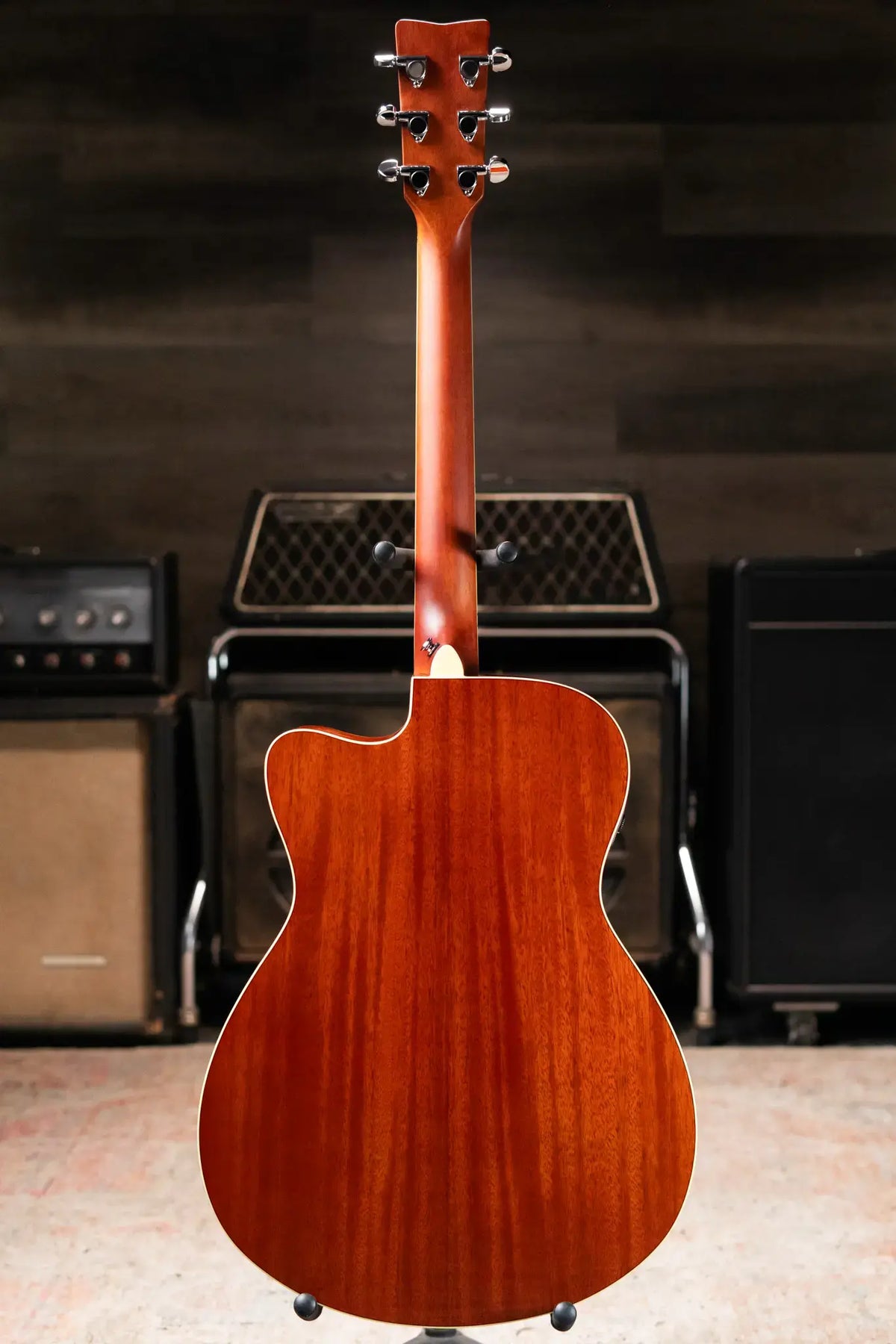 Yamaha FSC-TA TransAcoustic Guitar - Brown Sunburst