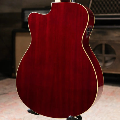 Yamaha FSC-TA TransAcoustic/Electric Guitar - Ruby Red
