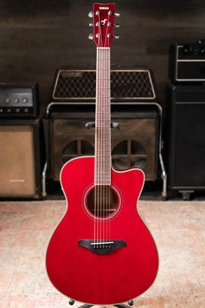 Yamaha FSC-TA TransAcoustic/Electric Guitar - Ruby Red