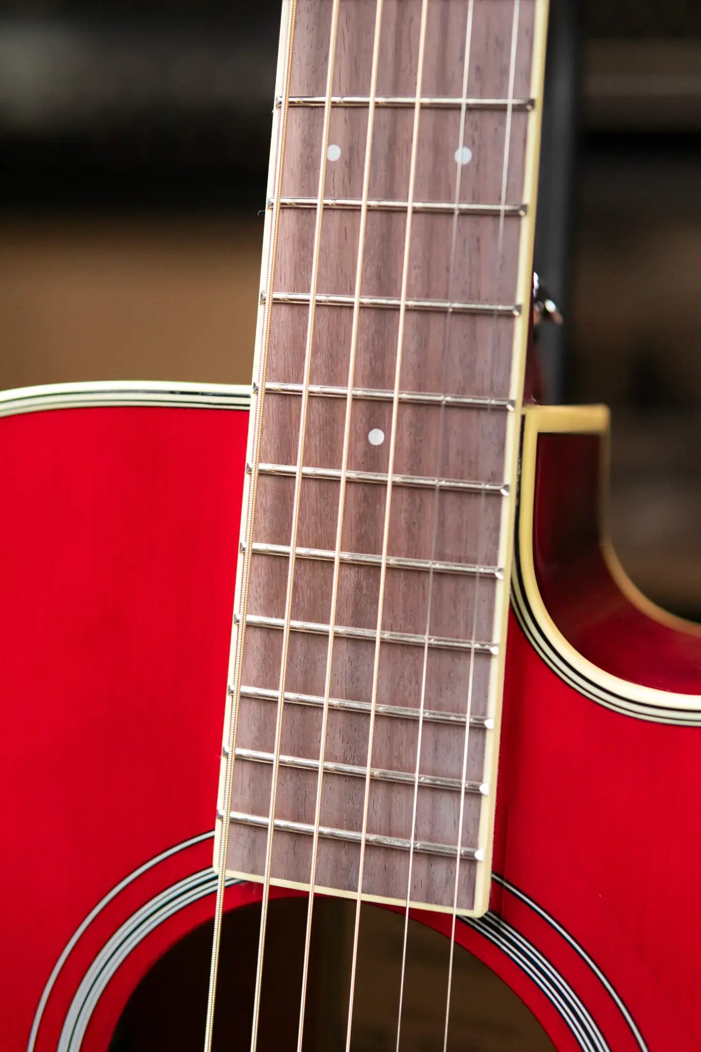 Yamaha FSC-TA TransAcoustic/Electric Guitar - Ruby Red