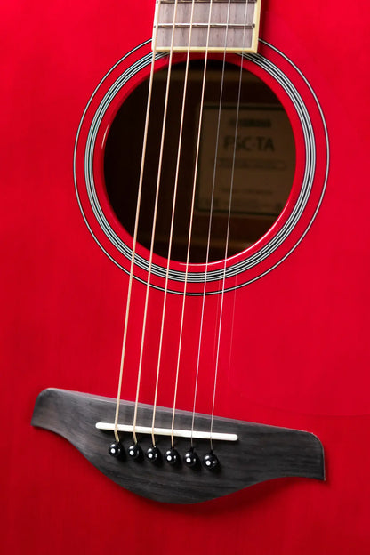 Yamaha FSC-TA TransAcoustic/Electric Guitar - Ruby Red