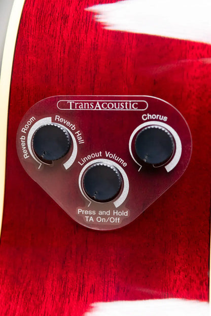 Yamaha FSC-TA TransAcoustic/Electric Guitar - Ruby Red