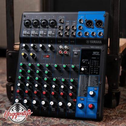 Yamaha MG10XU 10-Channel Mixer with USB and Effects - Used