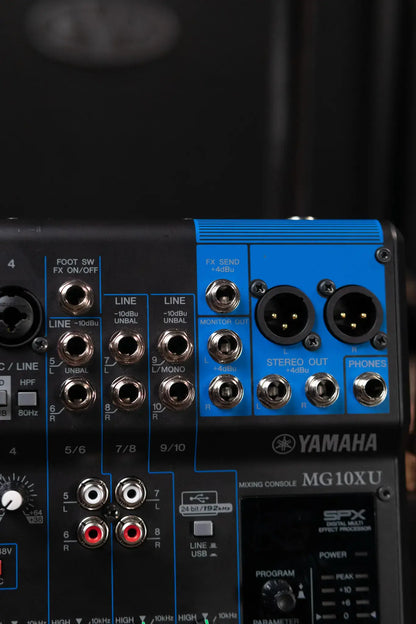 Yamaha MG10XU 10-Channel Mixer with USB and Effects - Used