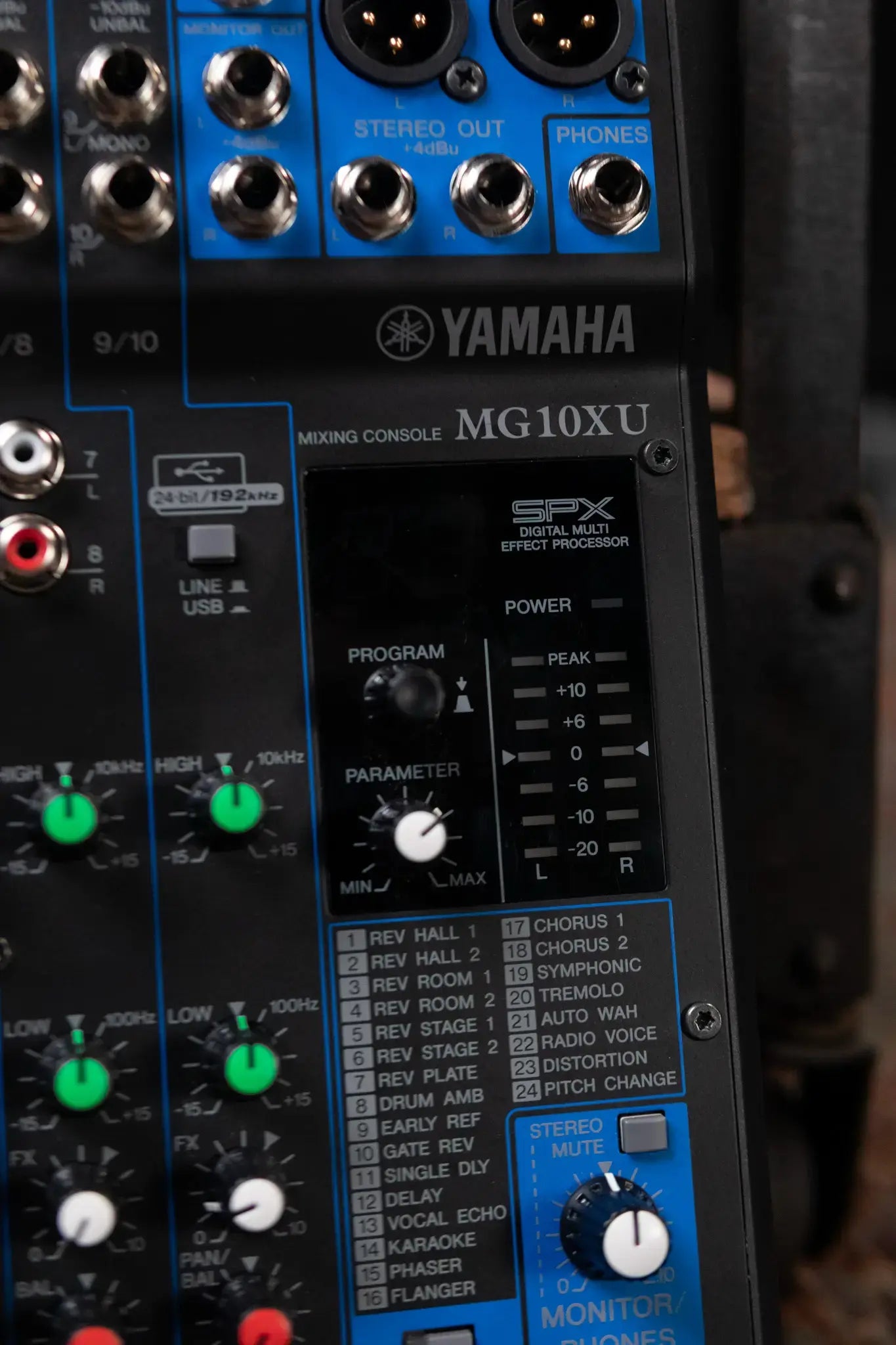 Yamaha MG10XU 10-Channel Mixer with USB and Effects - Used
