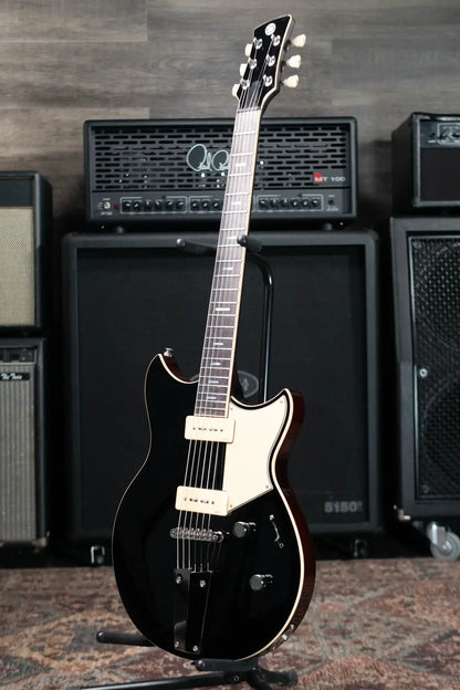 Yamaha RSS02T BL Revstar Standard Electric Guitar - Black with Gig Bag