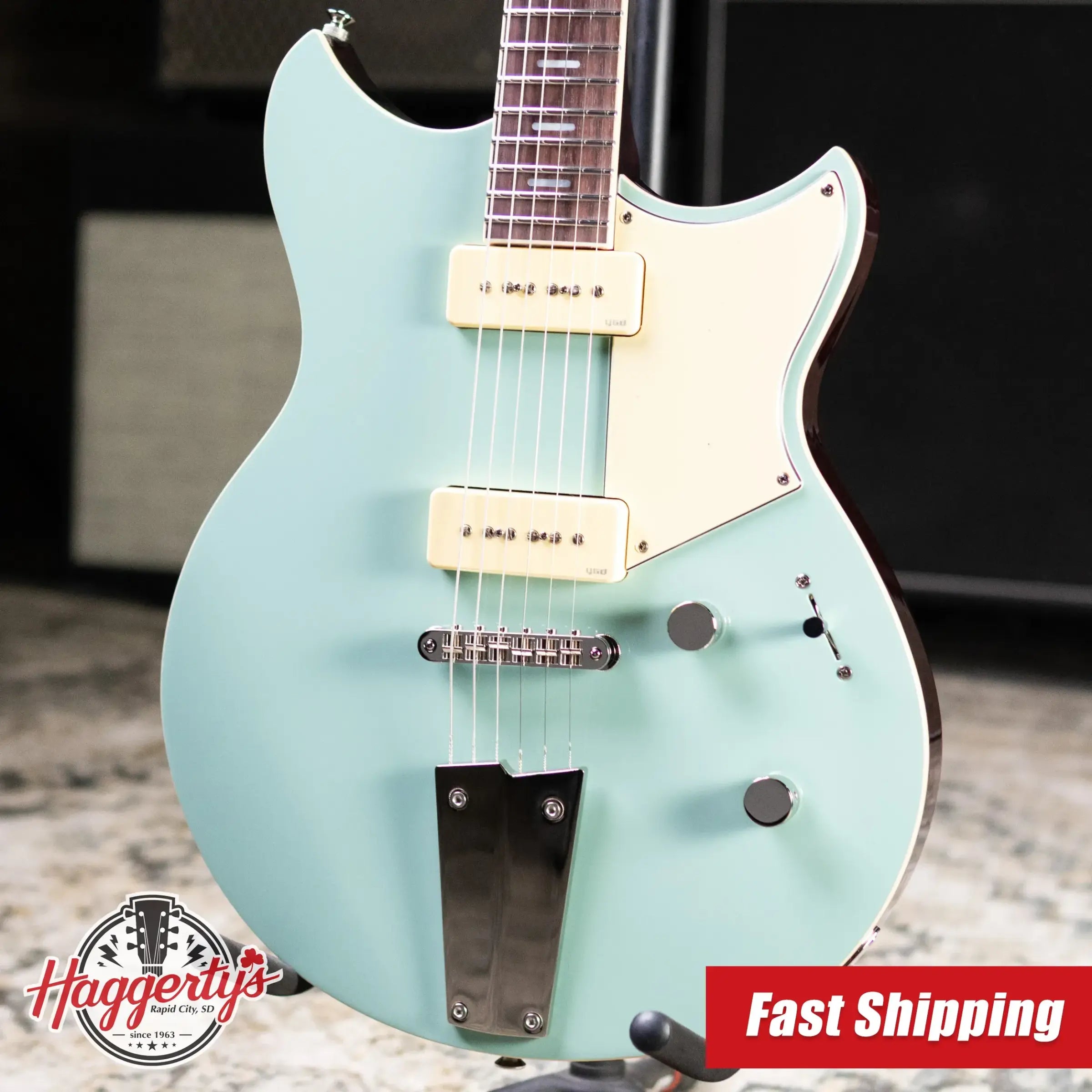 Yamaha RSS02T Revstar Electric Guitar - Sonic Blue with Gig Bag - B-Stock