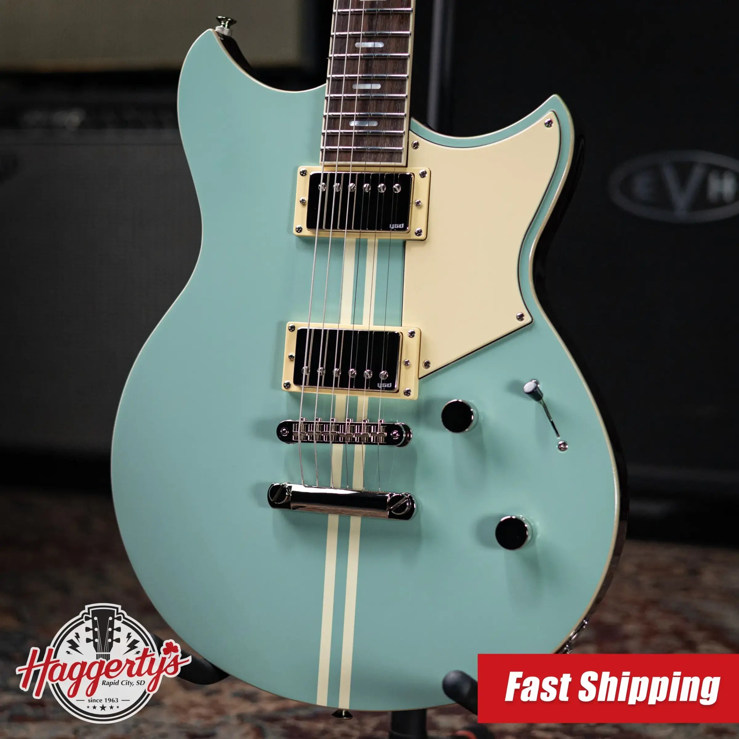 Yamaha RSS20 Revstar Electric Guitar - Sonic Blue with Gig Bag