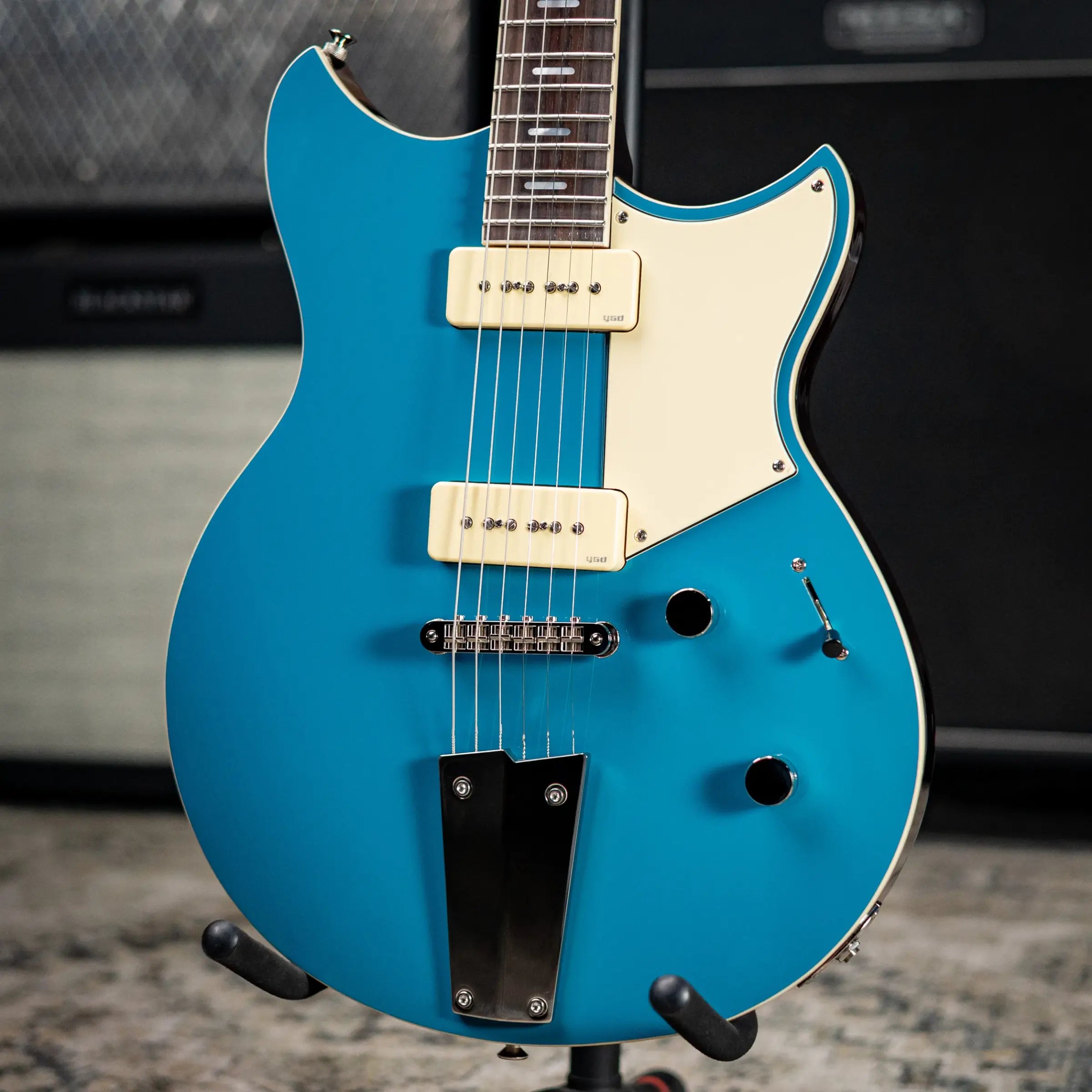 Yamaha Revstar RSS02T P-90 Electric Guitar - Swift Blue with Gig Bag