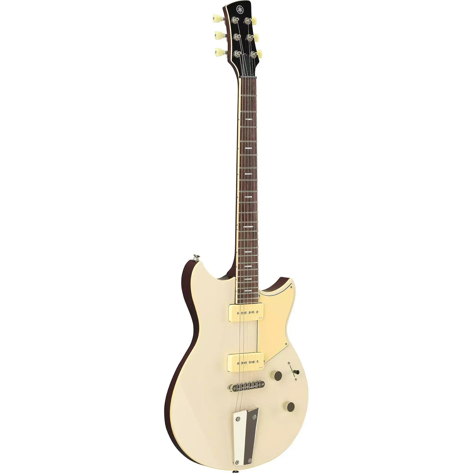 Yamaha Revstar RSS02T P-90 Electric Guitar - Vintage White with Gig Bag