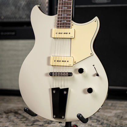 Yamaha Revstar RSS02T P-90 Electric Guitar - Vintage White with Gig Bag