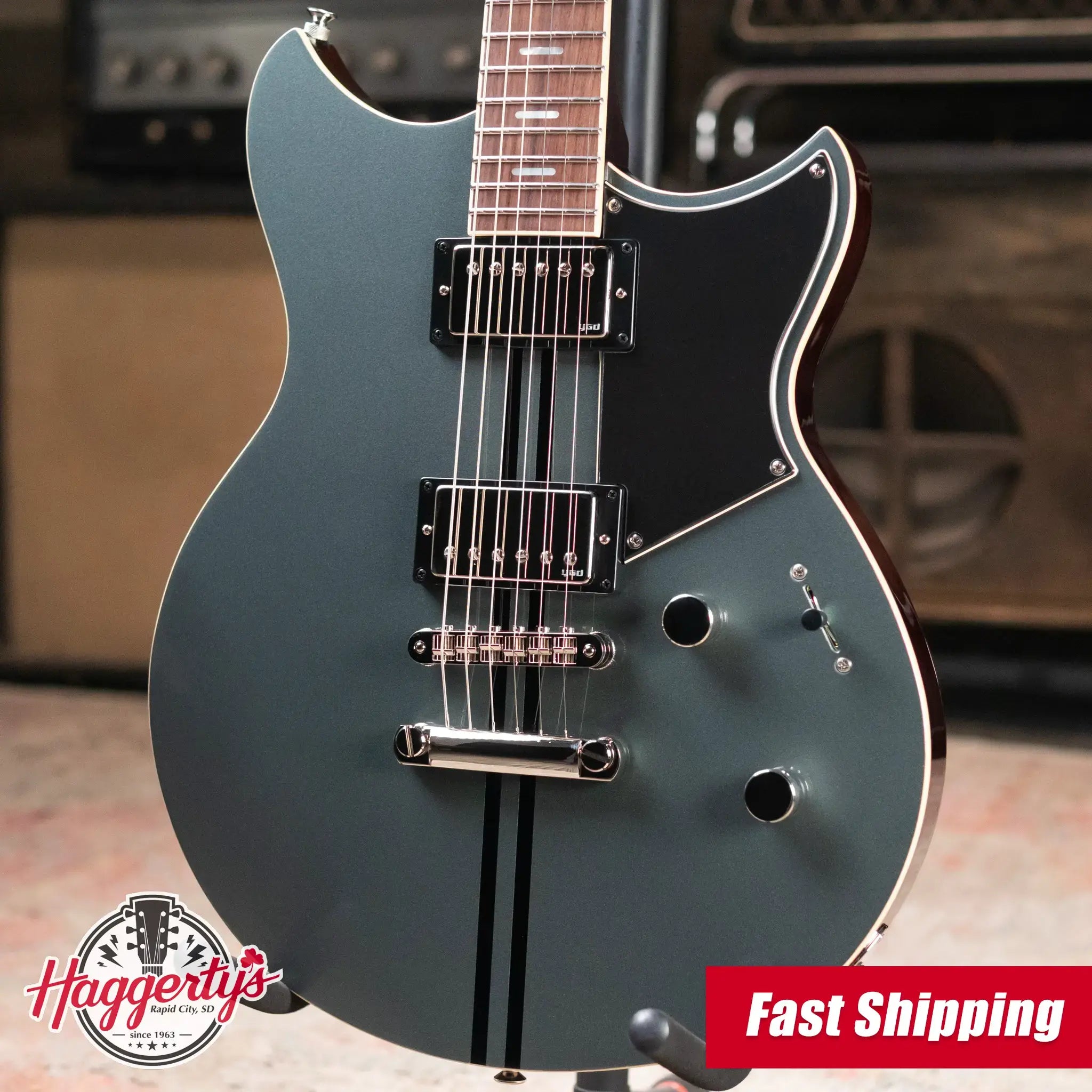 Yamaha Revstar RSS20 Electric Guitar - Mist Green with Gig Bag