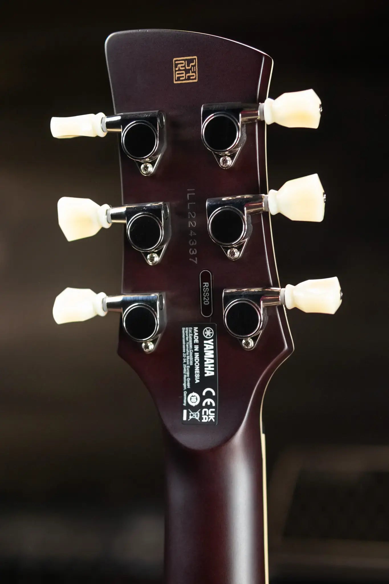 Yamaha Revstar RSS20 Electric Guitar - Sonic Blue with Gig Bag