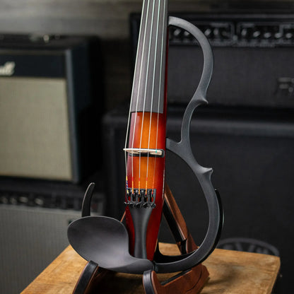 Yamaha Silent Series SV-255 5-String Electric Violin - Shaded Brown