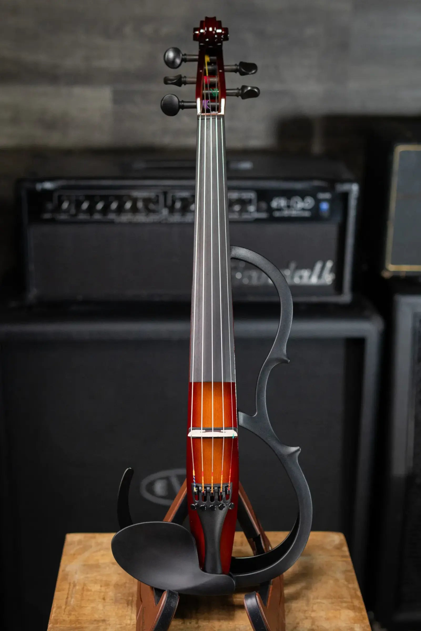Yamaha Silent Series SV-255 5-String Electric Violin - Shaded Brown