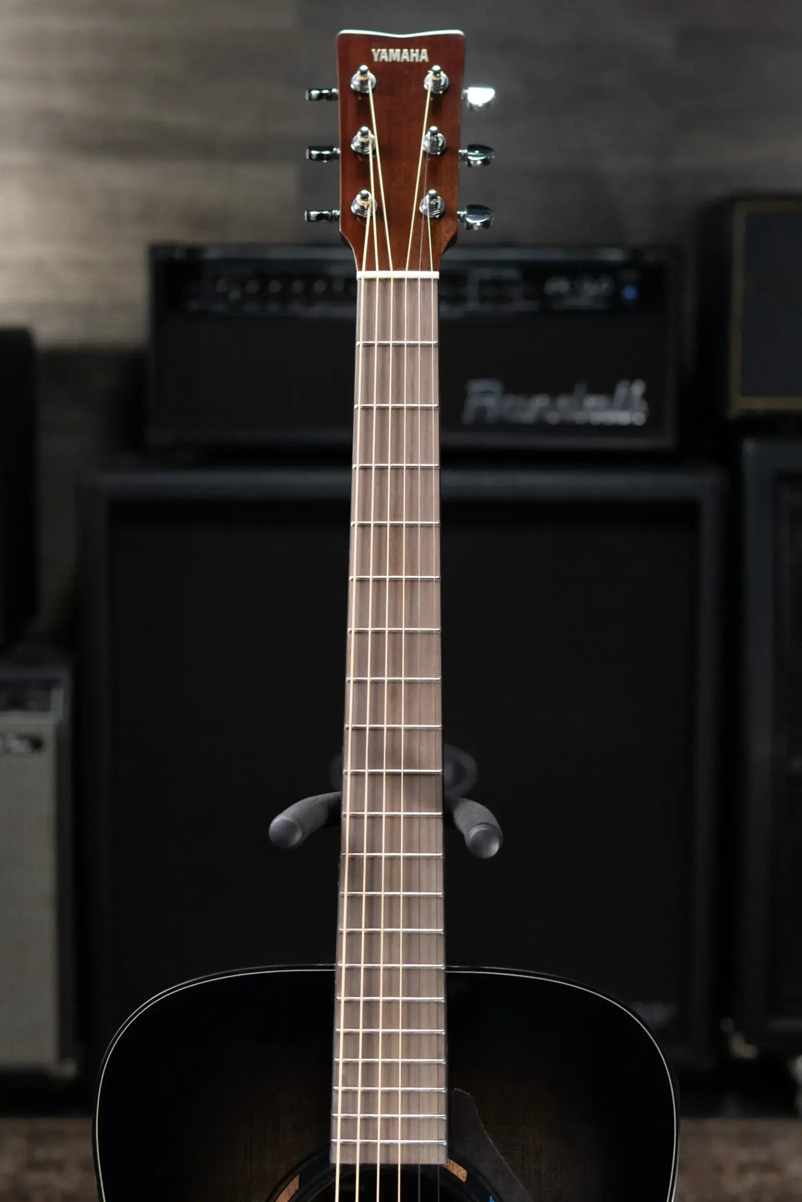 Yamaha TAG1E TransAcoustic Acoustic/Electric Guitar - Translucent Black with Gig Bag