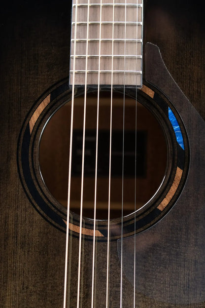 Yamaha TAG1E TransAcoustic Acoustic/Electric Guitar - Translucent Black with Gig Bag