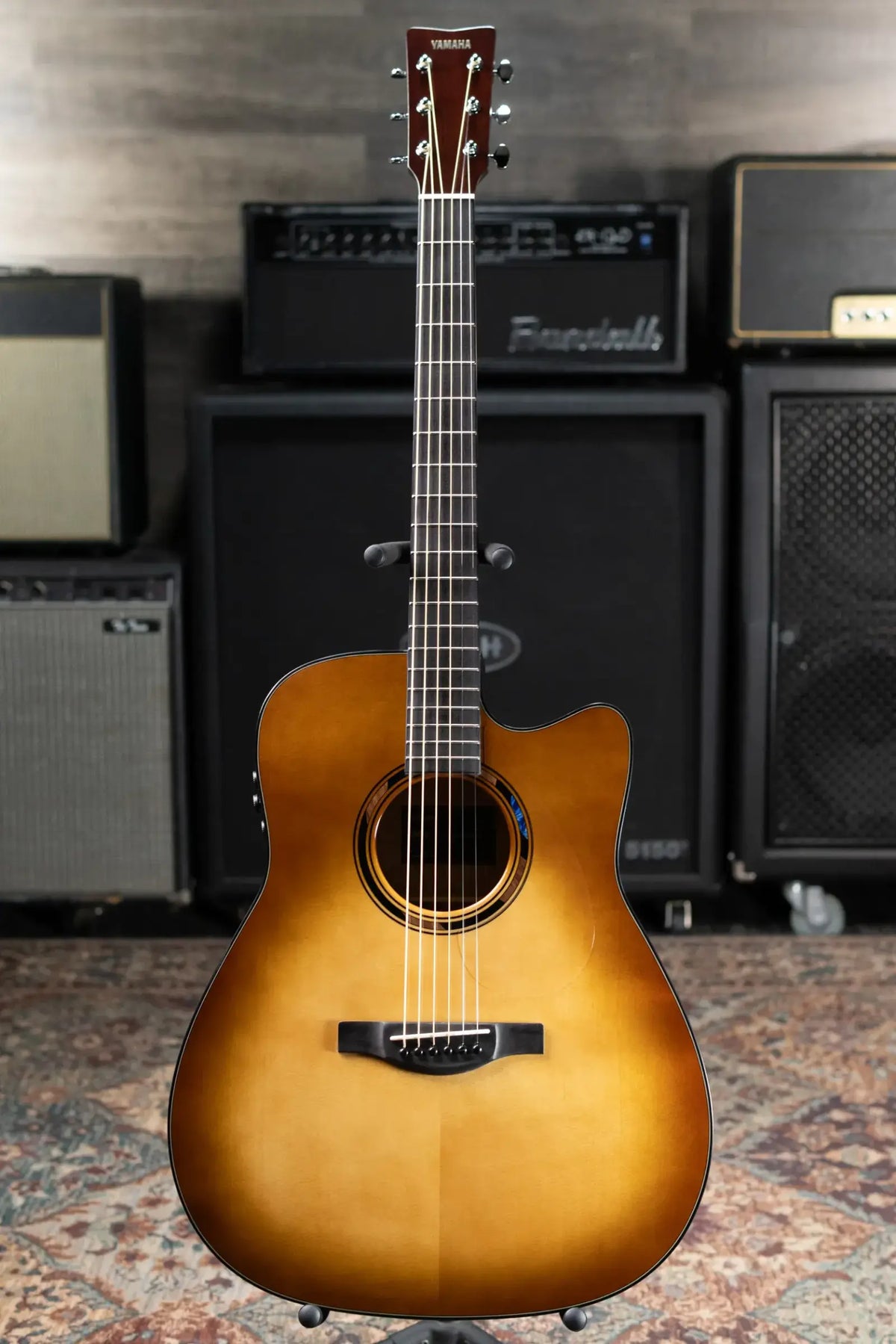 Yamaha TAG1 C Dreadnought Cutaway Acoustic/Electric Guitar - Sand Burst with Gig Bag
